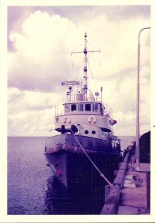 Aan de sreiger van Bonaire